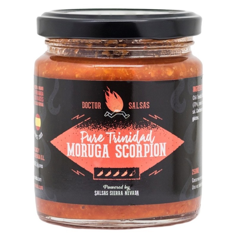 Sauce piquante au piment moruga trinidad scorpion, piment le plus fort du  monde.