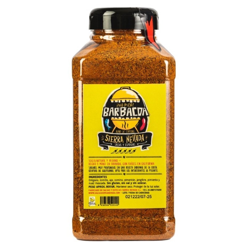 American Barbeque Seasoning 800 gr by Doctor Salsas® Mild Heat