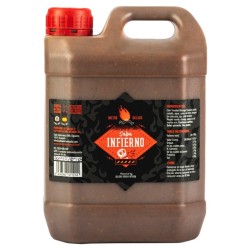 Garrafa de Salsa del Infierno 2 L de Doctor Salsas