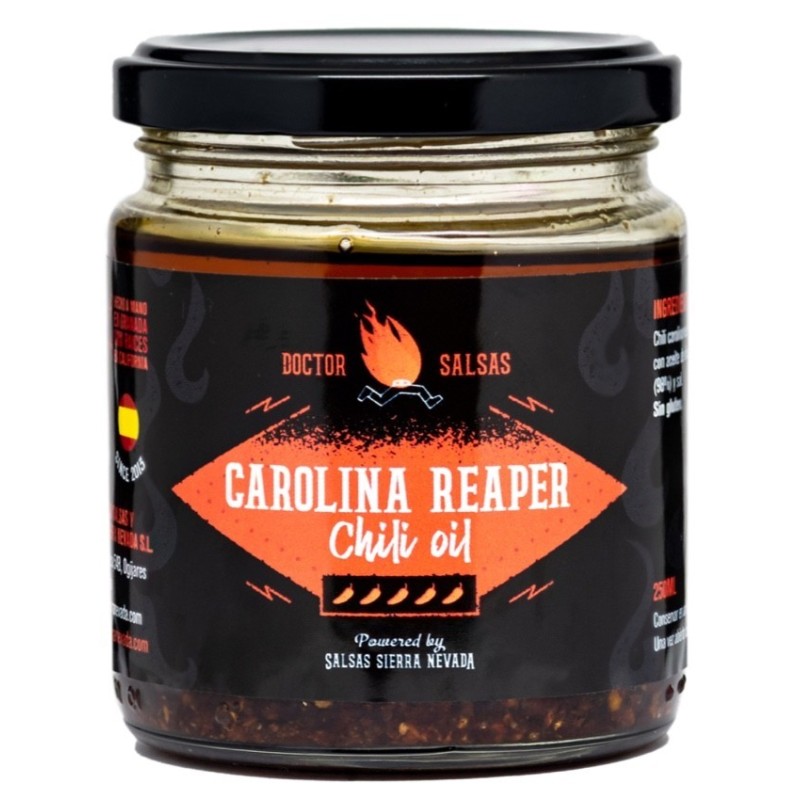 Carolina Reaper Chili Oil 250 Ml