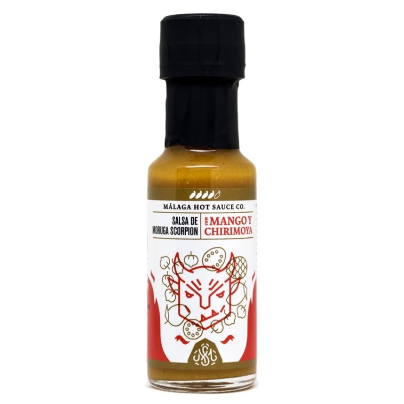 Salsa de Moruga Scorpion con Mango y Chirimoya 100 ml