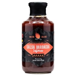 Botella de Salsa Barbacoa Infierno de Doctor Salsas