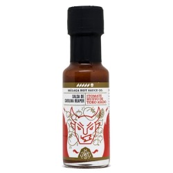 Salsa de Carolina Reaper con Tomate Huevo de Toro Asado 100 ml