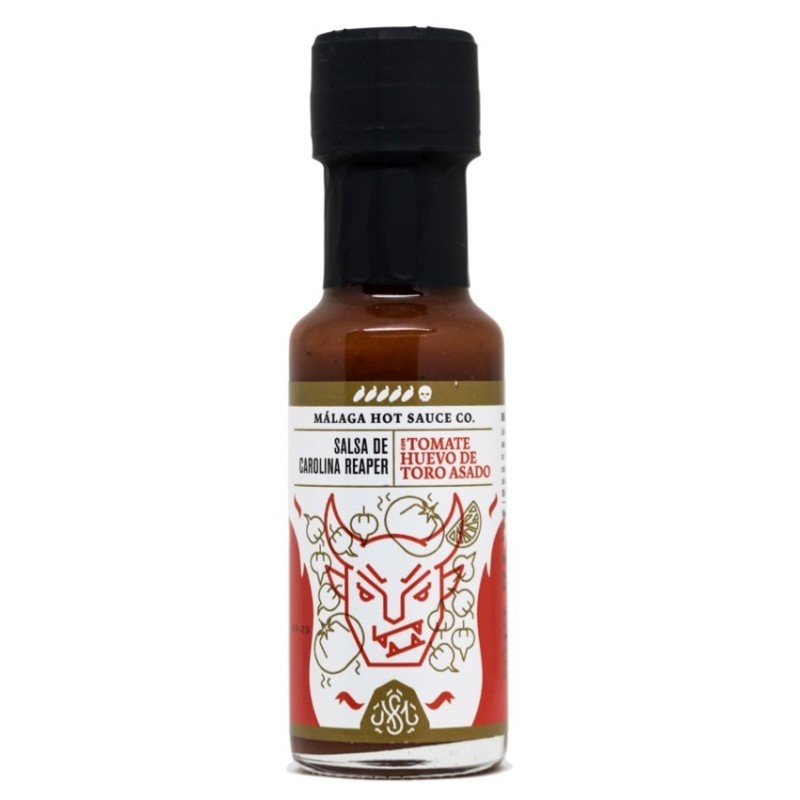 Carolina Reaper Sauce with Tomato Roasted Bull's Egg 100 ml by Doctor Salsas ®