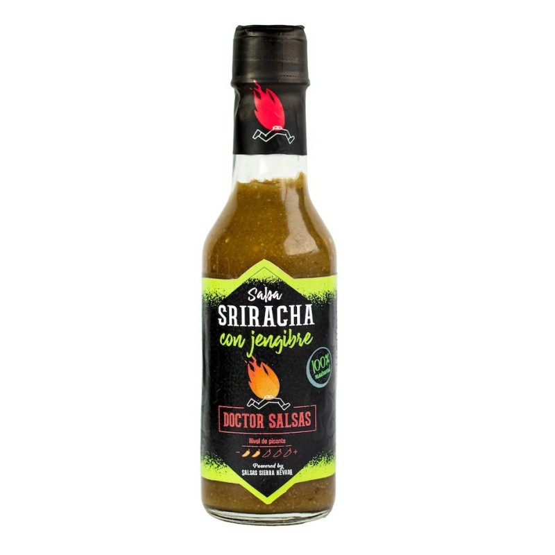Salsa Sriracha Monkey Face 150 ml de Doctor Salsas ® Mäßige Schärfe