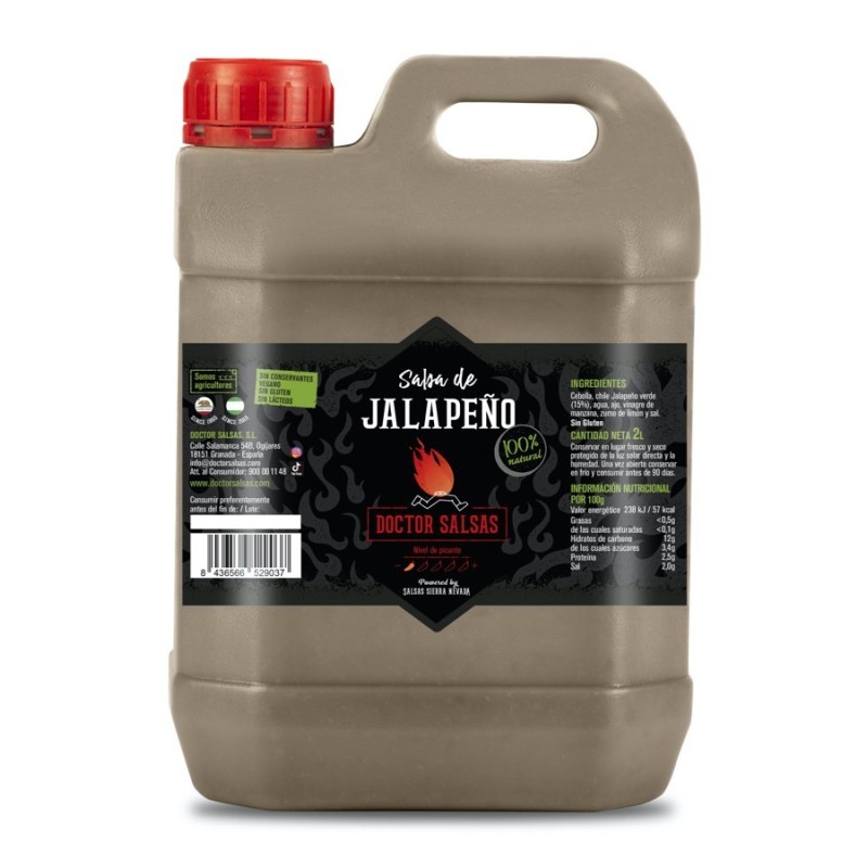 Jalapeño Sauce 2,6 kg Doctor Salsas ®