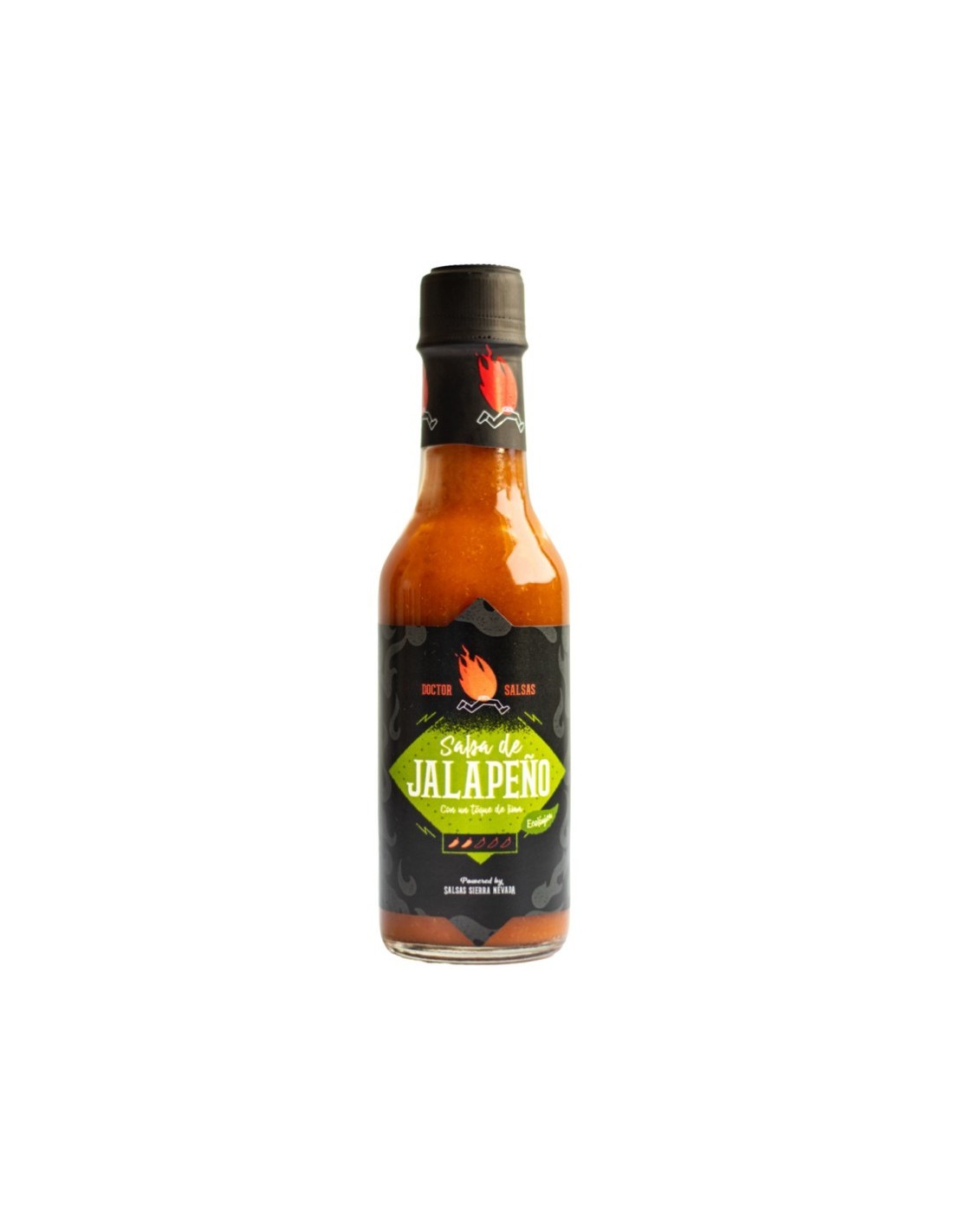 Jalapeño Organic Hot Sauce 125 ml by Doctor Salsas® Medium Heat