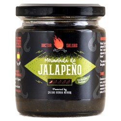 Bote de Mermelada de Jalapeño con hierbabuena Ecológica de Doctor Salsas