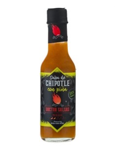 Chipotle with Pineapple Hot Sauce 150 ml by Doctor Salsas ®