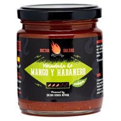 Bote de Mermelada de Mango con Habanero Ecológica de Doctor Salsas