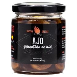 Bote de Ajo fermentado en miel de Doctor Salsas